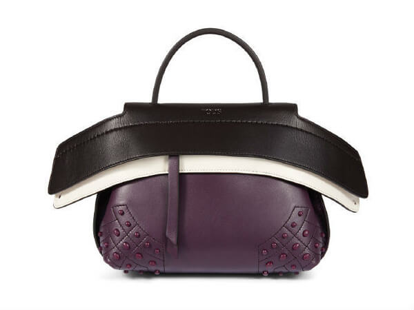 最新★16-17FW★トッズ バッグスーパーコピー TOD'S Micro Wave Bag /BR/V XBWAMRHG101SRK R406